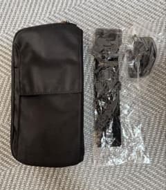 +poket トラベルポーチ ブラック 多機能収納のサムネイル