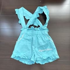 Sugar Sacra サロペット風ショートパンツ 水色　140㎝のサムネイル