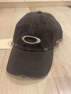 Oakley ダークグレー キャップ y2k ◆即納商品◆
