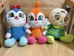 コキンちゃんドキンちゃんメロンパンナちゃんぬいぐるみセットのサムネイル