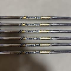 ダイナミックゴールド　ツアーイシュー　x100 ６本　スパイン調整済　5〜PW ダイナミックゴールド ツアーイシュー x100 6本 スパイン調整済 5〜PW