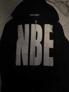 NOKEY BOYZ NBE ジップアップパーカー ブラック L - メルカリ