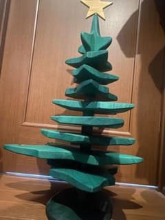 【希少】BorneLund ボーネルンド　木製 クリスマスツリー　デコア社