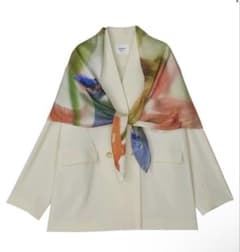 スカーフのみ】Ameri VINTAGE SMOKE FLOWER SCARF - メルカリ