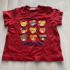 MIKI HOUSE 半袖Tシャツ 赤 80のサムネイル