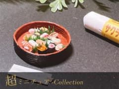 ★彩様専用【超ミニチュアフード】寿司A　　ミニチュアフード 幕の内弁当Aのサムネイル