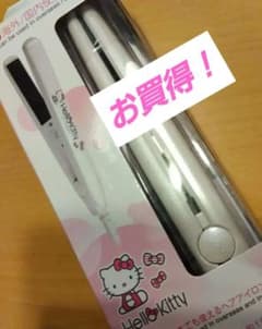 【未使用】ハローキティヘアーアイロンのサムネイル