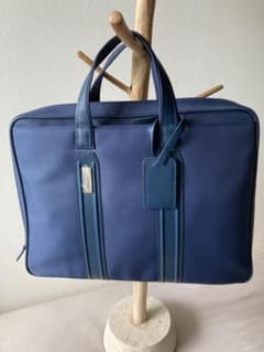 Thumbnail of PIQUADRO ／手提げ型ビジネスバッグ布＋レザー　ブルー