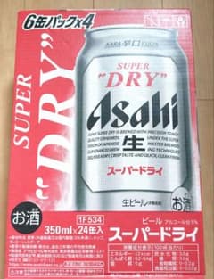 アサヒ スーパードライ 350ml×24本のサムネイル