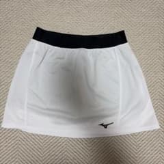 MIZUNO テニスウェア スコート ホワイト Lサイズのサムネイル