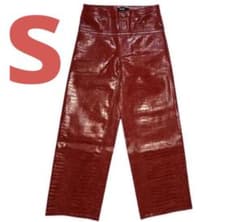 goar.archive red croco zipper 赤 クロコ s - メルカリ