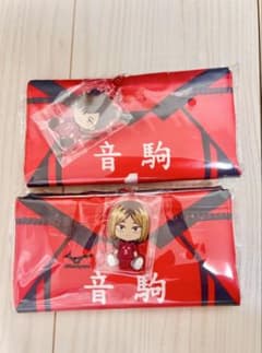 ハイキュー!! チャーム付きユニフォーム巾着 音駒　黒尾　狐爪