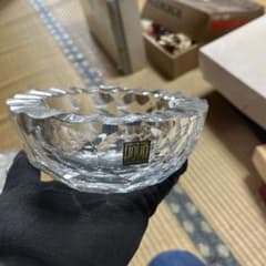HOYA CRYSTAL クリスタル灰皿 - メルカリ