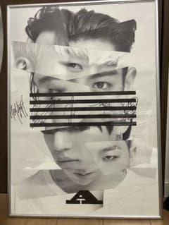 ショウ　直筆サイン入りポスター　gdragon top dlite bigbang 直筆サイン入りポスター gdragon top dlite - メルカリ