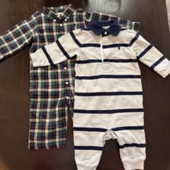 Polo Ralph Lauren ベビー ロンパース 2点セット