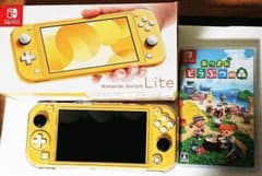 Nintendo Switch Lite イエロー、どうぶつの森のサムネイル