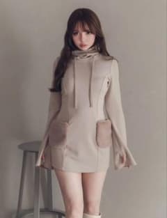 Fur pocket mini dressのサムネイル