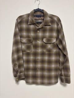 超希少❕60s Pendleton オンブレボードシャツ ブラウン系 FJ - メルカリ