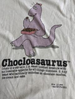 80s chocloasaurus tシャツUSA製 シングルステッチ 80s chocloasaurus tシャツUSA製 シングルステッチ - メルカリ