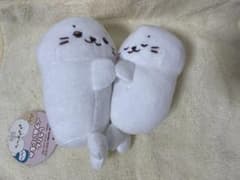 【新品】しろたんペアぬいぐるみ　ホワイトのサムネイル