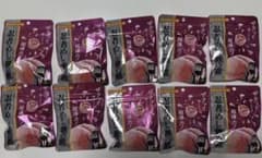 UHA味覚糖 忍者めし 鉄の鎧 ピーチ味 10袋セットのサムネイル