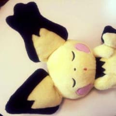 【ポケモン】ポケセン限定▽ギザみみピチューぬいぐるみのサムネイル