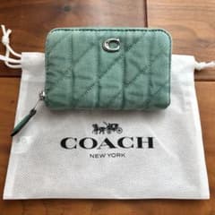 【6/6迄限定】COACH デニム ミニ財布 ミニウォレット コインケースのサムネイル