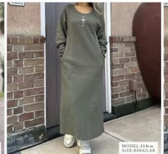 sandlessmoon ワッフルワンピースのサムネイル