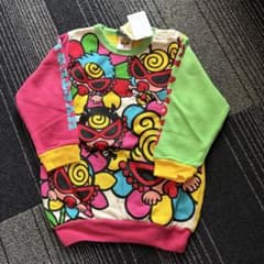 ★HYSTERICMINI 90★ ☆HYSTERICMINI フラワー トレーナー☆90 - メルカリ