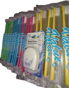 ピンク10青10特価★】20本 歯科医院専用正規取り扱い 歯ブラシ 日本製のサムネイル