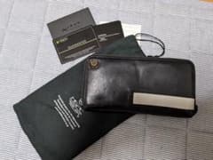 マスターピースレザー製黒長財布 カードポケット付きのサムネイル