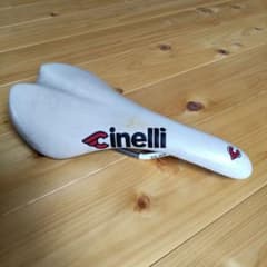 cinelli CR MO ホワイトサドル イタリアのチネリ - メルカリ