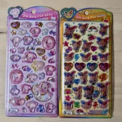 うるちゅるPOP SEAL マイメロディ＆ウサハナ 2枚セットのサムネイル