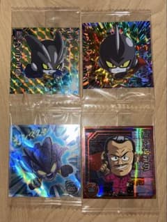 ガンマ4枚セット　ドラゴンボール 超戦士シールウエハースのサムネイル