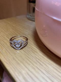 18k ダイヤ　ハート　リング 13#sato777様専用のサムネイル