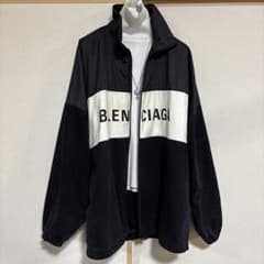 BALENCIAGAナイロン／デニム切替ジャケット メンズM(ユニセックス) BALENCIAGAナイロン／デニム切替ジャケット メンズM(ユニセックス