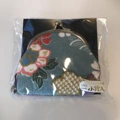 【新品未開封】京ちりめん友禅 小銭入れ がま口 財布 和柄のサムネイル