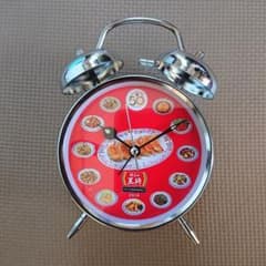 餃子の王将 目覚まし時計 ノベルティー - メルカリ