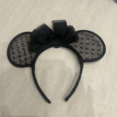 ディズニー ミニー カチューシャ ブラックのサムネイル