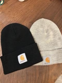 Carhartt ニット帽 ビーニー ブラック、グレー