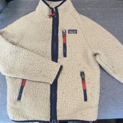 Patagonia フリースジャケット S クリーム色のサムネイル