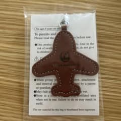 JAL 非売品　革キーホルダーのサムネイル