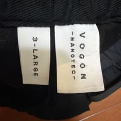 VOGON NANOTEC ショートパンツ ブラック 3-LARGEのサムネイル
