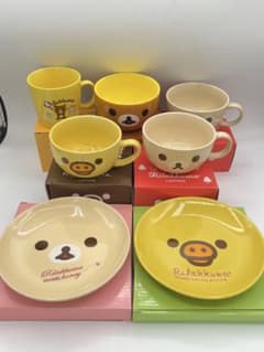 非売品 新品未使用】ローソンコラボ リラックマ コリラックマ 食器7点