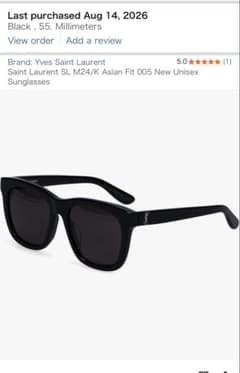 SAINT LAURENT サンローラン サングラス [ユニセックス]のサムネイル