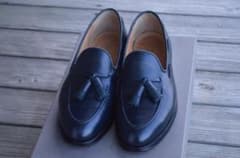 6E 美品 CROCKETT＆JONES CAVENDISH3 ネイビー - メルカリ