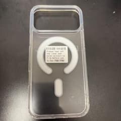 iPhone18ProMax 용 케이스 MagSafe 대응 클리어 후면 유리