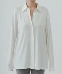 美品】yo BIOTOP Silk jersey collar shirt - メルカリ