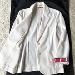 LEONARD SPORT ✨️シアサッカー テーラードジャケット トリム 40