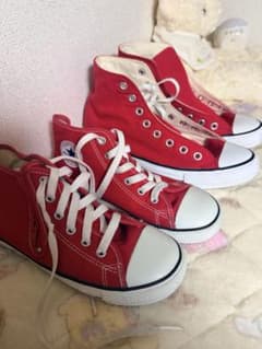 CONVERSE ALL STAR レッド ハイカット サイドジップのサムネイル